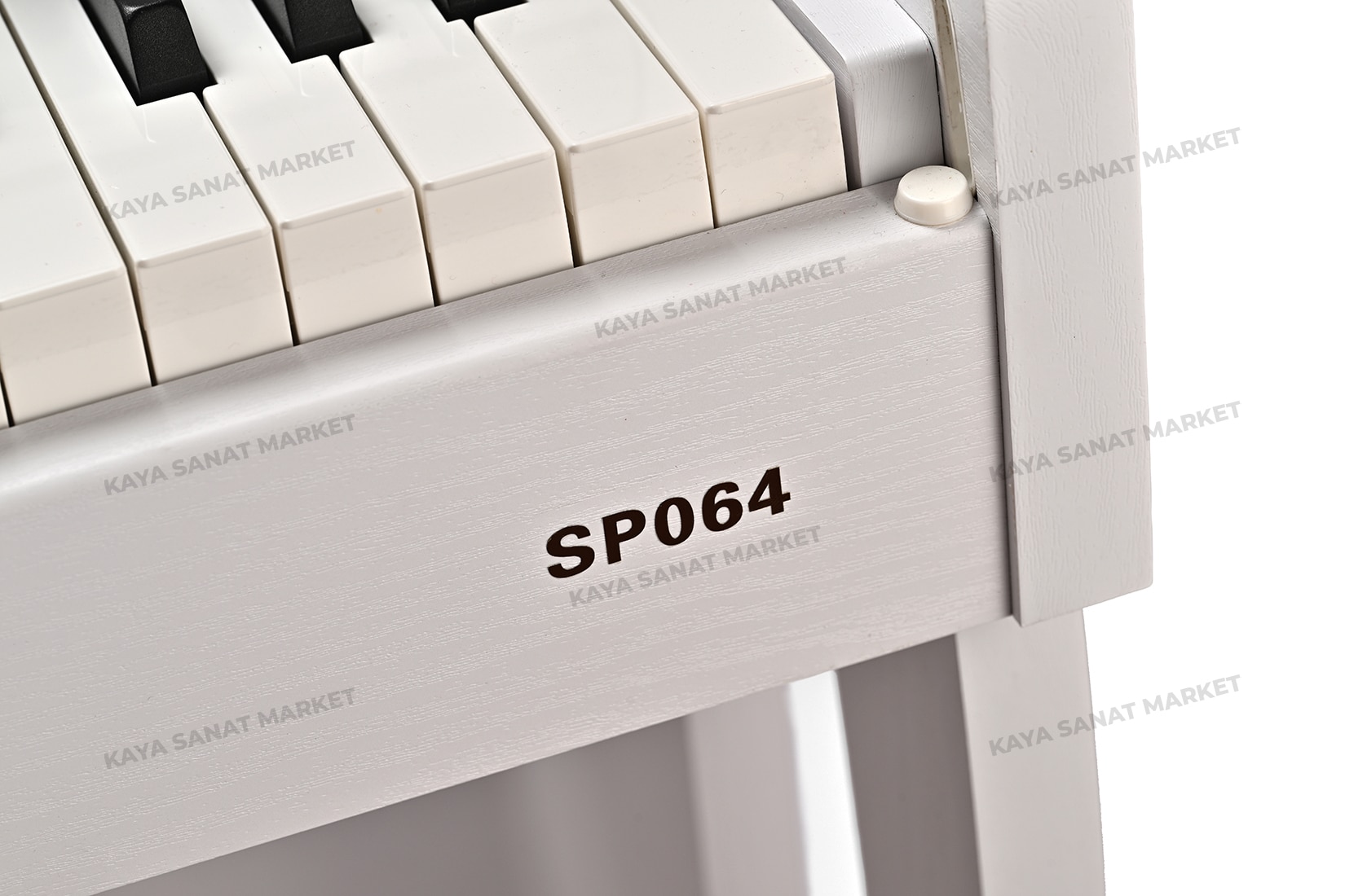 BAVYERA PİYANO SP 064 BEYAZ TABURE - Görsel 5
