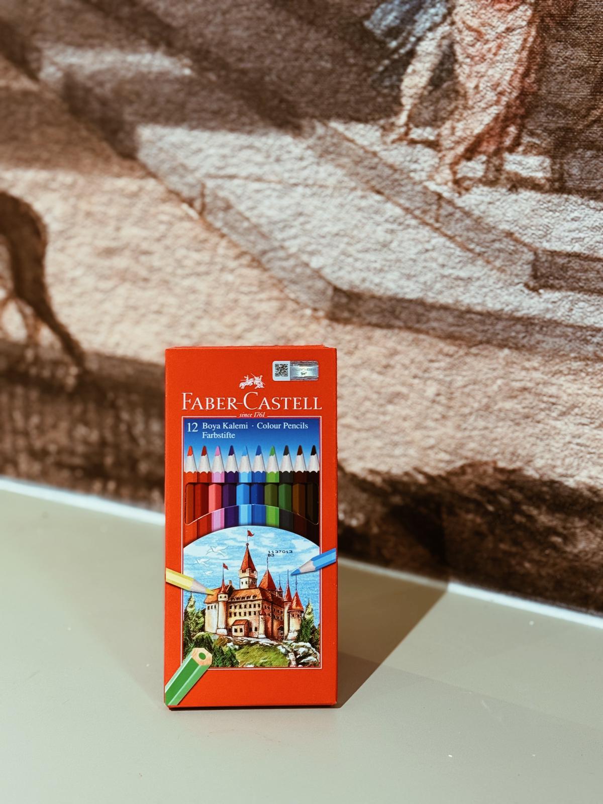 Faber-Castell 12’li Kuru Boya Kalemi Seti