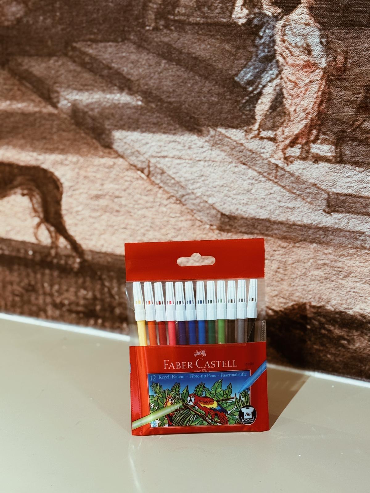 Faber-Castell 12’li Keçeli Kalem Seti